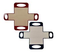 Revêtement pour moule à : élingue antiadhésive en silicone pour la cuisson, élingue à résistante à la chaleur, accessoire pour ustensiles de cuisine pour la cuisson, poignées à levage facile