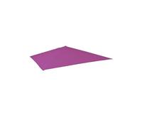 Mendler Revêtement pour parasol de luxe HWC-A96 3x3m (Ø4,24m) polyester 2,7kg Violet G