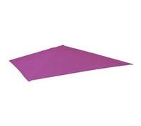 Mendler Revêtement pour parasol de luxe HWC-A96 3x3m (Ø4,24m) polyester 2,7kg Violet G