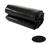 Revêtement pour Piscine/Pool, bâche Thermique, épaisseur: 400 µm - Ovale 7,31x3,65m, Noir