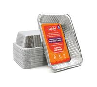 Revêtement pour poêle Ninja OG800/OG900-Woodfire pour Barbecue extérieur et fumoir - Compatible avec OG850/OG951 - Bac à Graisse jetable en Aluminium