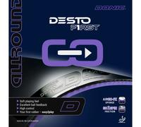 Revêtement raquette tennis de table Donic Desto First Noir 2 mm