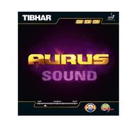 Revêtement raquette tennis de table Tibhar Aurus Sound S Noir 2,1 mm