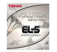 Revêtement raquette tennis de table Tibhar Evolution EL-S R Rouge 1,7 mm