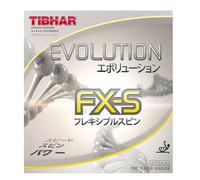 Revêtement raquette tennis de table Tibhar Evolution FX-S R Rouge 1,7/1,8 mm