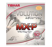 Revêtement raquette tennis de table Tibhar Evolution MX-P R 50° Noir 2,1/2,2 mm