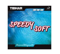 Revêtement raquette tennis de table Tibhar Speedy Soft Noir 1,5 mm