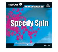 Revêtement raquette tennis de table Tibhar Speedy Spin Noir 1,3 mm