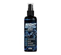 Revêtement Réfléchissant pour Vélo la Nuit 100 ml Agent Longue Tenue à | Spray de Revêtement Réfléchissant pour Camping Randonnée Vélo Bateau Casque Gilet Sac à dos