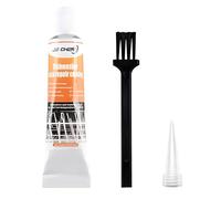 Revêtement Réparation Panier Lave-Vaisselle,Mastic Acrylique Blanc,Mastic d'étanchéité,Joint Caoutchouc,Réparation du Panier de Lave-vaisselle,Imperméable,Antirouille,50 ml