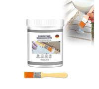 Revêtement transparent et imperméable - Liquide d'étanchéité transparent - Pour toilettes, carrelage, murs, salle de bain, toit (1000 g)