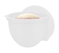 Revêtements de bol en silicone pour mixeur de cuisine de 5 litres, accessoires et accessoires de mélangeur, revêtements de bol en silicone pour batteur sur socle (460 g, blanc)