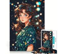 Rêveur étoilé︰ Élégance Cosmique Puzzle Difficile pour Adultes 1000 pièces Recall Upgrade Doux Détente Découpe Nette Cadeau Unique 38x52cm
