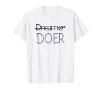 Rêveur, Rien à Faire - Motivation T-Shirt Graphique avec Valeur