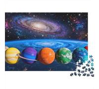 rêveux Puzzle 1000 Pièces Univers Galaxie Puzzle en Carton Qualité Premium Puzzle Adulte Difficile Puzzle Familial Cadeau 70x50cm/1000pcs