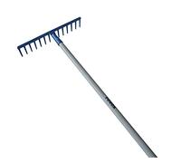 Revex Râteau forgé 14 Dents Droites éparpilles/balais (Bleu)