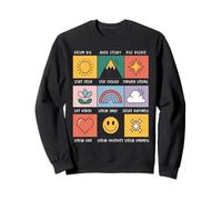 Rêvez Grand Travaillez sans relâche Diffusez Esprit d'équi Sweatshirt