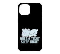 Rêvez serré, dormez Bien! Pyjama grenouillère Coque pour iPhone 15
