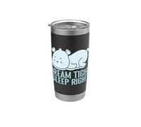 Rêvez serré, dormez bien! Pyjama grenouillère Gobelet isotherme en acier inoxydable double paroi