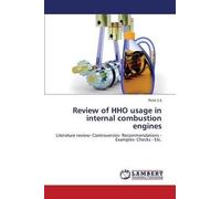 Review Of Hho Usage In Internal Combustion Engines