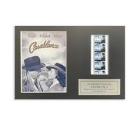 REVIGE Poster sur toile Casablanca of 1942 avec Humphrey Bogart - Décoration pour chambre à coucher, bureau, chambre - 30 x 45 cm