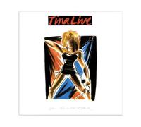 REVIGE Tina Turner Couverture de l'album Tina Live In Europe sur toile pour décoration de chambre à coucher, bureau, cadeau 70 x 70 cm