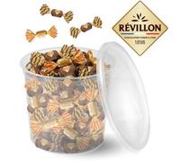 REVILLON | 100 Papillotes Chocolat au Lait Praliné | Box de 1100g de Friandises prête à Offrir