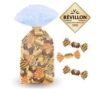 REVILLON | 30 Papillotes Chocolat au Lait Praliné | Sachet de 310g de Friandises prêt à Offrir pour Noël