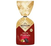Révillon noir 70% pralinés d'exception 340g