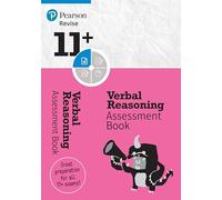 Pearson REVISE 11+ Verbal Reasoning Assessment Book pour les examens 2023 et 2024