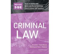 Revise SQE Criminal Law: SQE1 Revision Guide