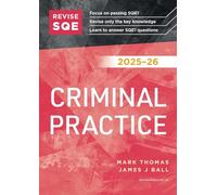 Revise SQE Criminal Practice 2025-26