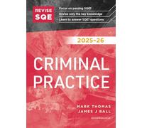 Revise SQE Criminal Practice 2025-26