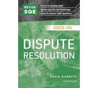 Revise SQE Dispute Resolution 2025-26