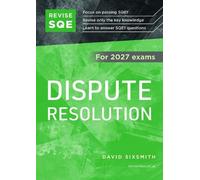 Revise SQE Dispute Resolution 2027: SQE1 Revision Guide