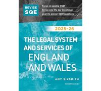 Revise SQE The Legal System and Services of England and Wales 2025-26
