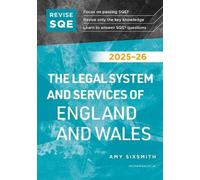 Revise SQE The Legal System and Services of England and Wales 2025/26: SQE1 Revision Guide