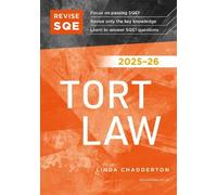 Revise SQE Tort Law 2025/26: SQE1 Revision Guide