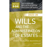 Revise SQE Wills and the Administration of Estates 2025-26
