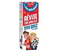 Les incollables - Révise ton anglais - 7/12 ans: 550 questions réponses par réviser en 2 éventails