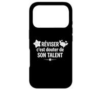 Réviser C'est Douter de sont Talent Humour bac Examen Coque pour iPhone 17 Pro