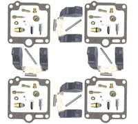 Révision carburateur Kit Compatible Avec Yamaha Pour XJR1300 XJR1300SP 5EA 1998-2001 Kit Reconstruction Sous Vide Diaphragme Piston Flotteur Carburant Carburateur Moto(C)