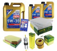 Révision Filtre LIQUI MOLY Huile 7L 5W-30 pour BMW 5er F10 F18 528i