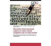 Revisión Internacional Sobre El Valor Social Subjetivo De La Educación