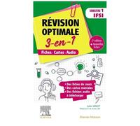 Révision Optimale 3-En-1 Semestre 1 Ifsi - Fiches - Cartes - Audio