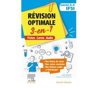 Révision optimale 3 en 1 _ Semestres 3 et 4 IFSI Fiches-Cartes-Audio - Julie Violet - Elsevier Masson - broché - Scolaire / Universitaire