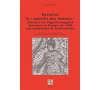 Revisiter la querelle des femmes vol 4 Discours sur l'égalité - Michael Walzer - Publ.de St-Etienne - broché - Essai
