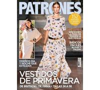 Revista Patrones #467 | Vestidos de Primavera: De invitada, de firma, diseños dia y noche. Tallas 34 a 58