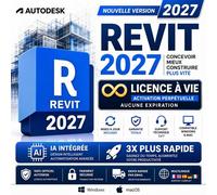 Revit 2027 Licence Autodesk Avie - Activation Perpétuelle & Mises À Jour Inclus - Garantie Totale & Support Technique - Pc/Windows