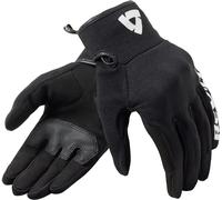 Revit Access Gants de moto pour dames, Noir/Blanc, Taille XXS